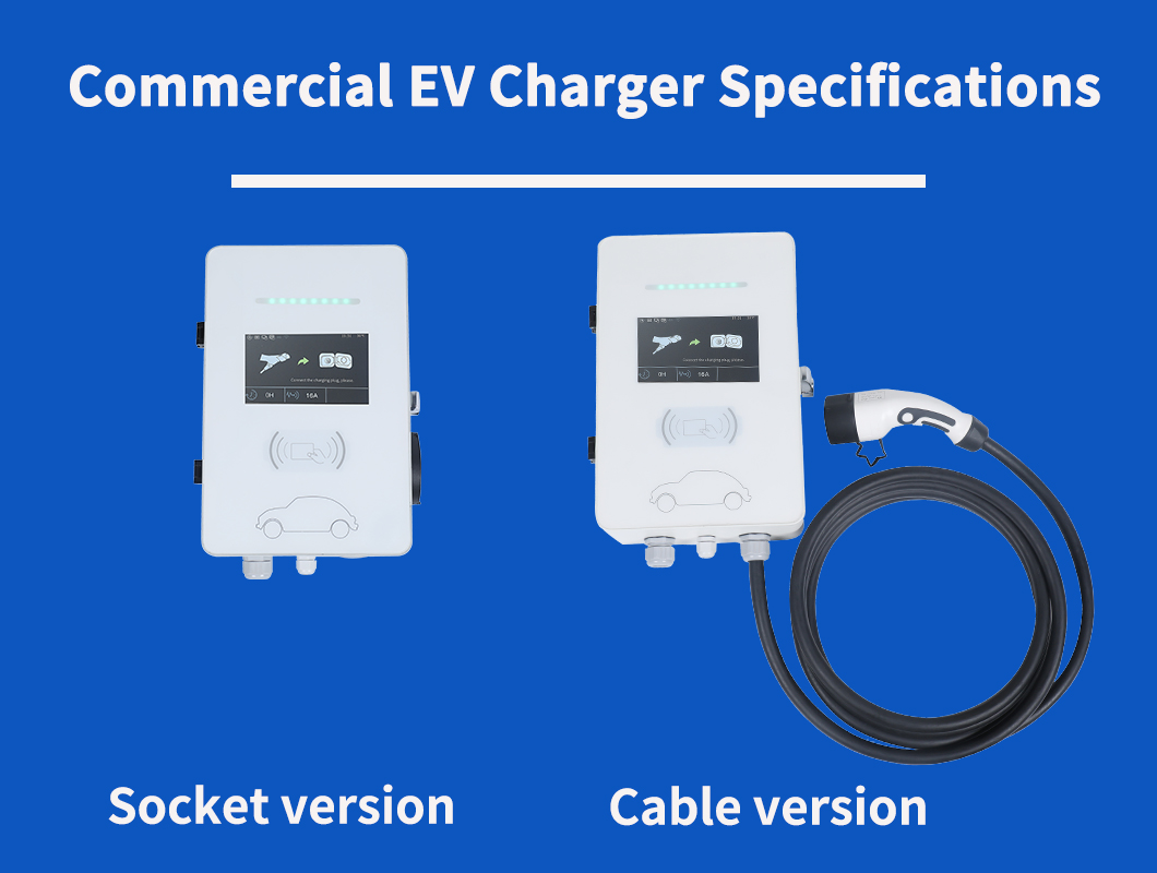 EV Chargers Specifications