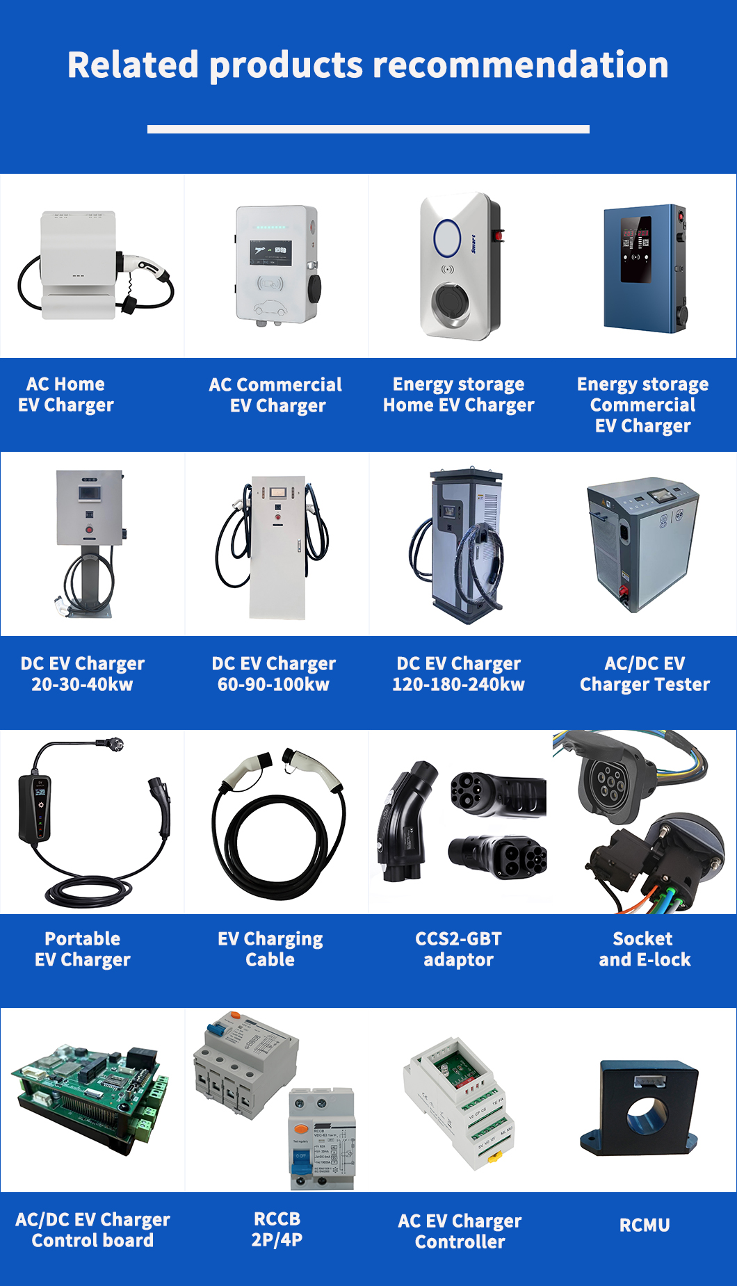 Home Solar PV EV Charger Related products