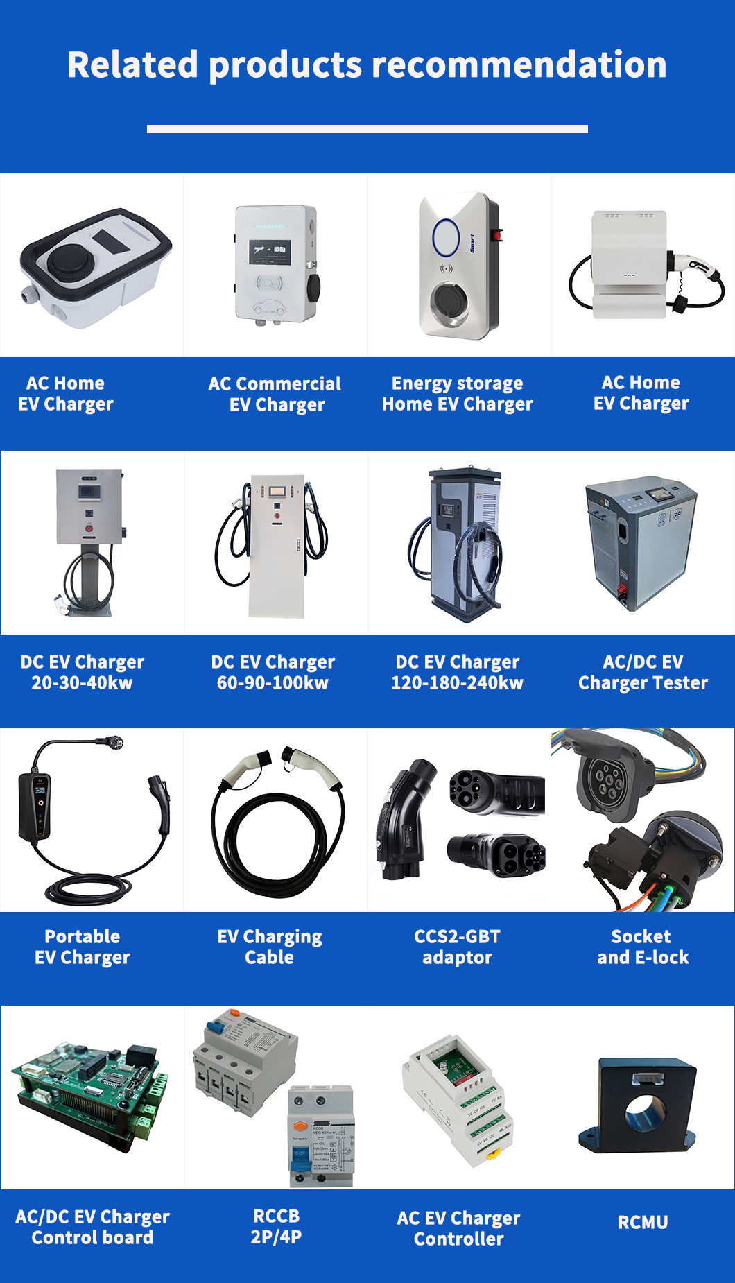 Commercial Solar PV EV Charger Related products