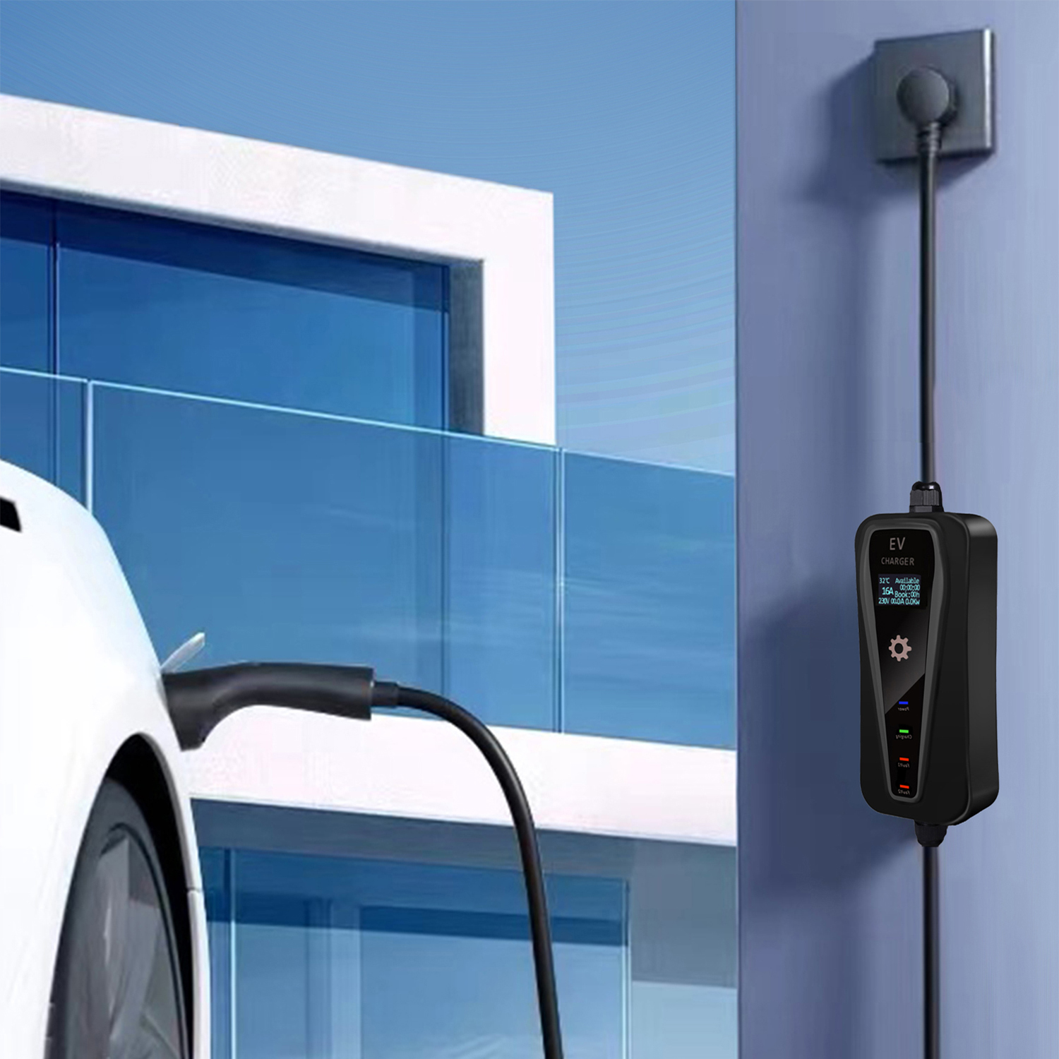 Portable EV Charger-Electric Car Chargers|AEGEN Home EV Charging Station