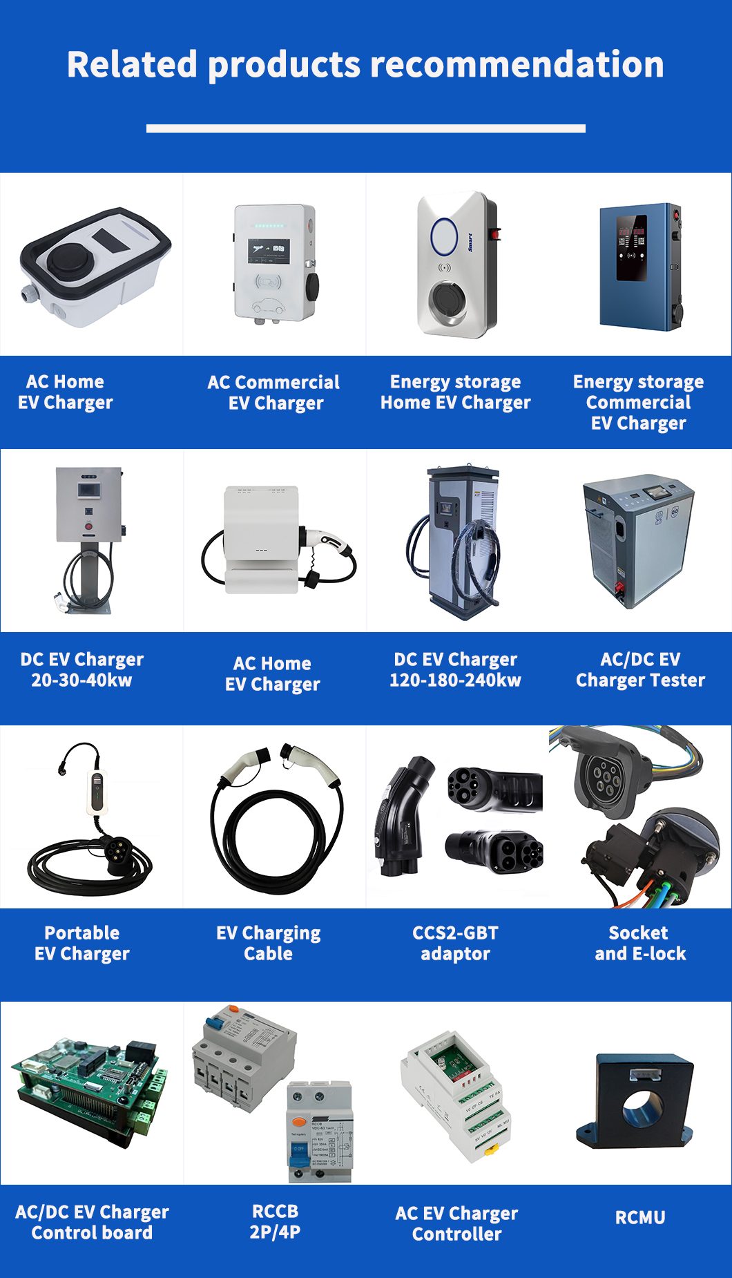 DC EV Charging Station Related products
