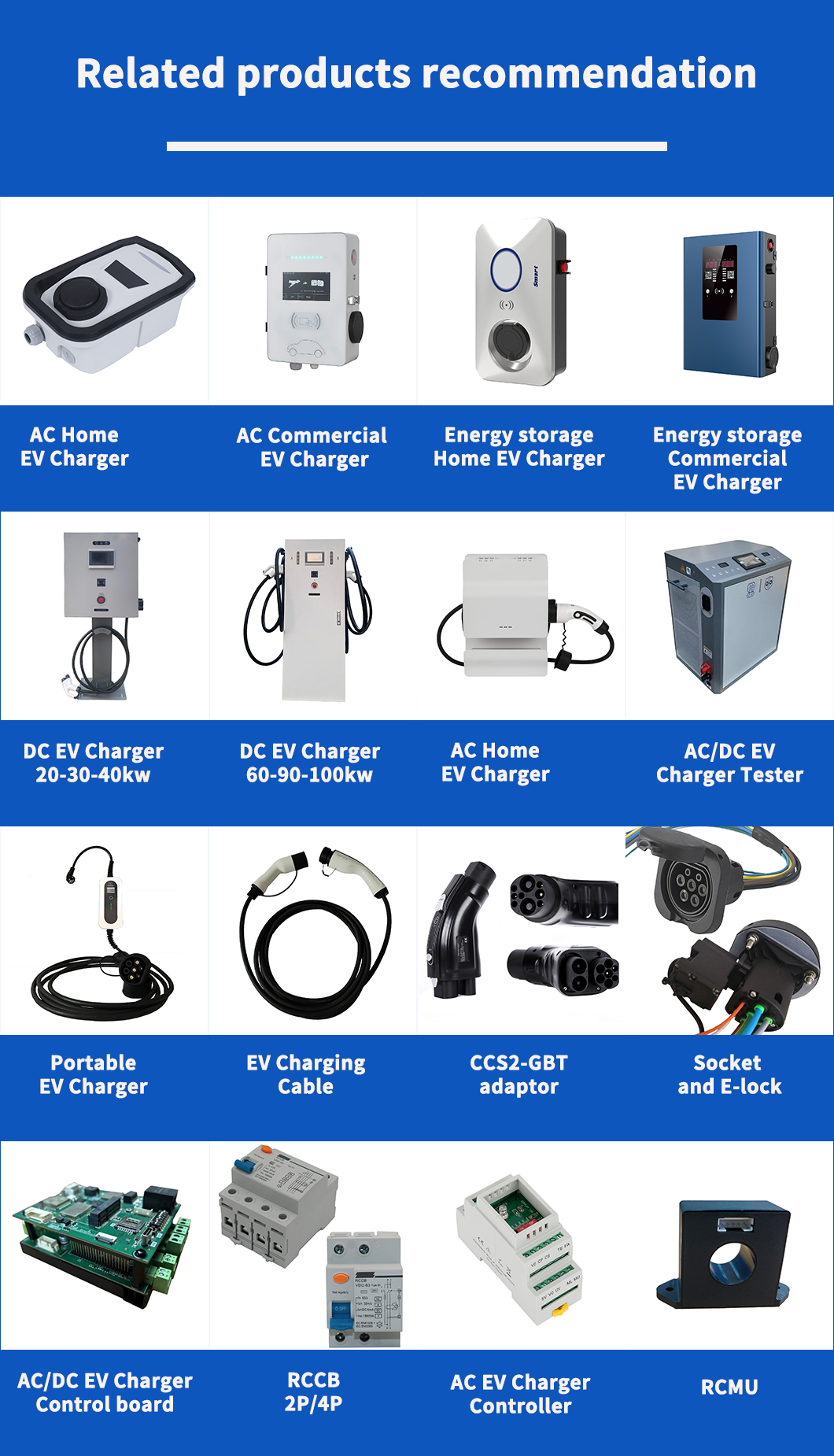 Fast EV Charger Related products
